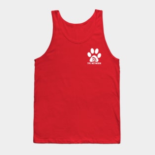 TPE White Logo Tank Top